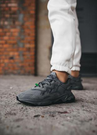 Adidas ozweego gray жіночі кросівки адідас узвего