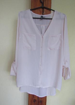 Красивая удлиненная блуза
