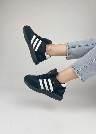 Adidas iniki black жіночі кросівки адідас иники