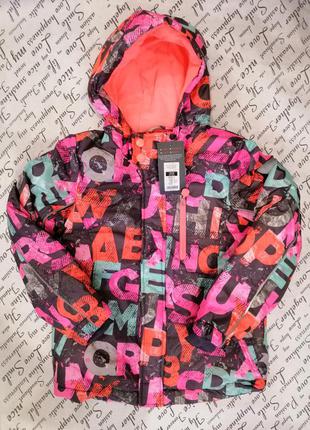 Термокурточка/лижна курточка на дівчинку зріст 134 см