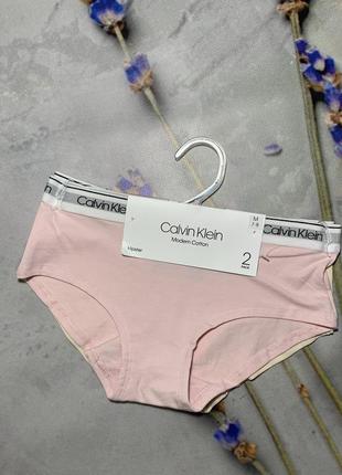 Комплект трусов calvin klein m 7-8 лет