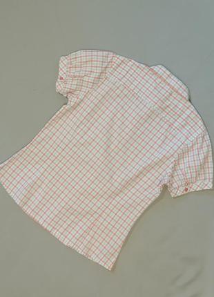 Новая блуза в клетку хлопок в винтажном ретро стиле hawkshead нова блузка в клітку бавовна у вінтажному стилі ретро5 фото