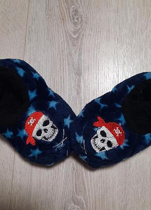 Теплі дитячі тапочки на хутрі розм.26/27