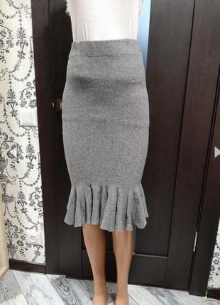 💕плотная,теплая, юбка трикотажная💕