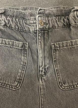 Свободные джинсы zara со сборкой z1975 , слоучи зара2 фото