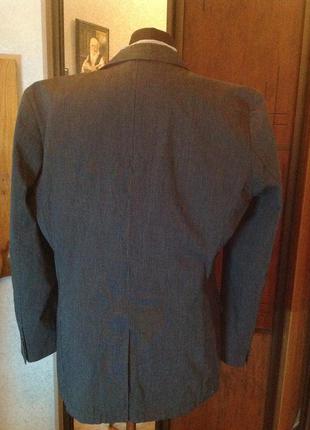 Натуральний, приталений, крутий піджак бренду carlles voegele, р. 52-545 фото
