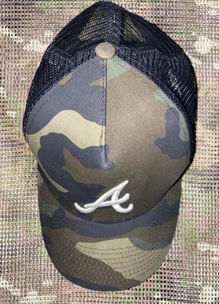 Бейсболка new era tracker braves camo, оригинал, one size8 фото