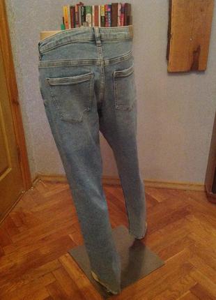 Завужені джинси бренду esprit (slim), оригінал, р. 46-48 (w32 l34)6 фото