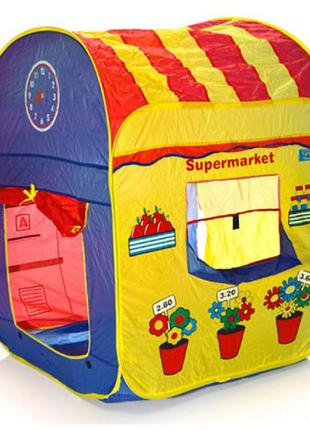 Детская игровая палатка супермаркет и почта 8063.