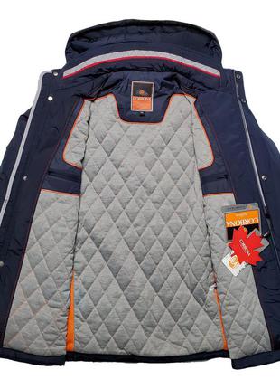 Чоловіча демісезонна куртка великих розмірів 60-70 corbona s-bt395 фото