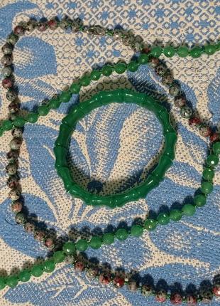 Комплект з намиста і браслета