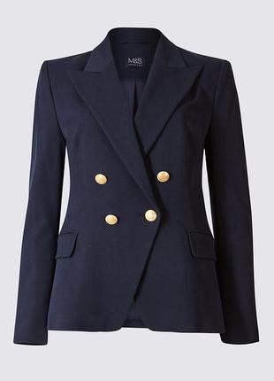 Двубортный пиджак marks & spencer