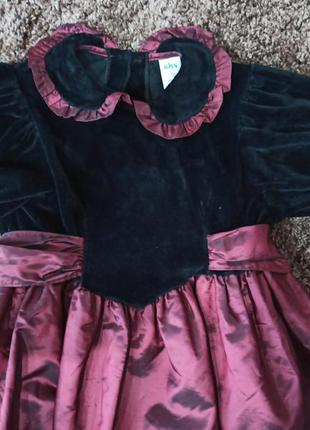Нарядное платье на девочку bhs, 8-9 лет2 фото