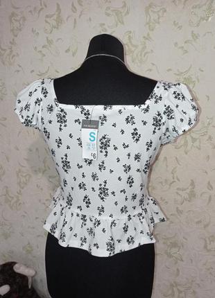 Блуза короткая 3