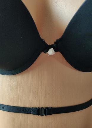Чорний бюстгальтер для сукні з відкритою спиною пуш-ап rosy3 фото