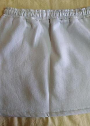 Теплая на флисе полуспортивная юбка8 фото