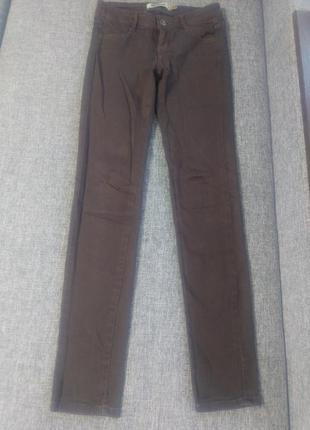 Джинсы женские коричневые