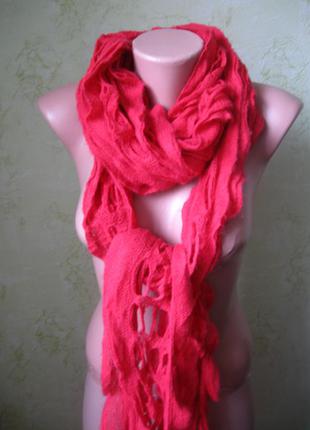 В'язаний шарф .1 фото