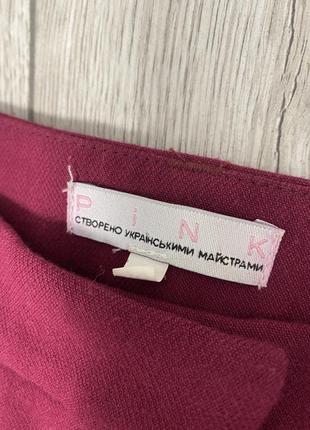 Бордові брюки від pink4 фото