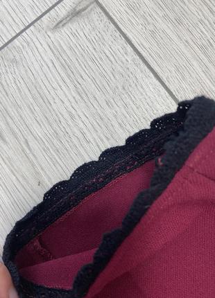 Бордові брюки від pink5 фото