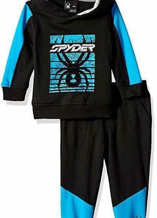 Теплый костюм на флисе 2ка штаны и толстовка spyder на мальчика 12 месяцев 1 год