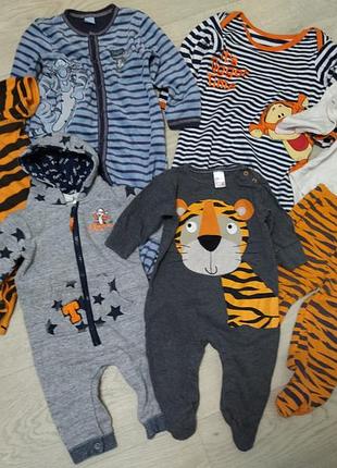 Одяг з тиграми 0-24 міс.