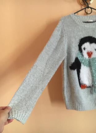Батал великий розмір новорічний святковий кофточка светр светрик кофта до3 фото