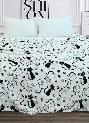 Плед котики