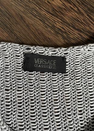 Вязанный пуловер от versace оригинал8 фото