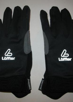Рукавички loffler warm gloves (розмір 9,5)3 фото