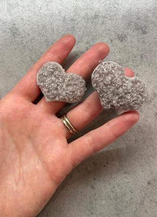 Гумка, плюшеве серце, гумка ручна робота, сердечко