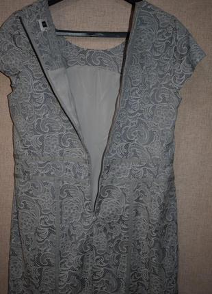 Светлое платье миди 3