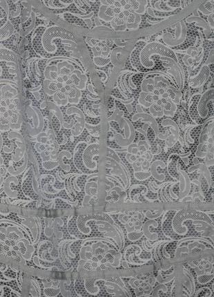 Светлое платье миди 6