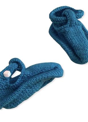 Пинетки вязаные 9-12 м.