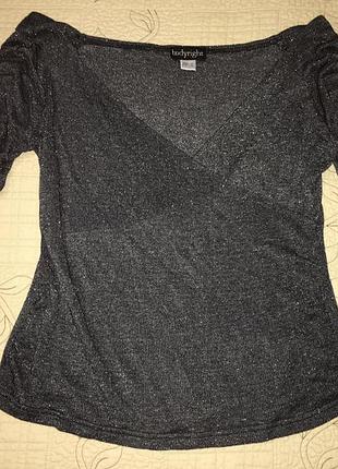 Блуза с люрексом