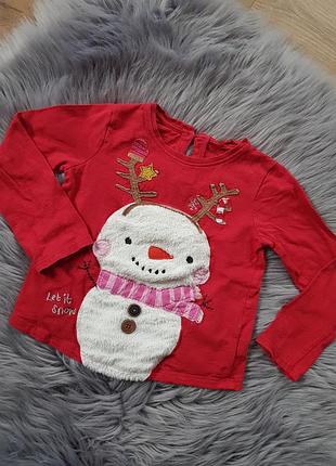 Новорічна кофта для дівчинки , новгодняя кофточка для девочки