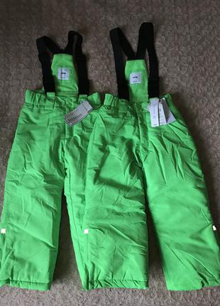 Новые зимние штаны полукомбинезоны 98 размер sinsay
