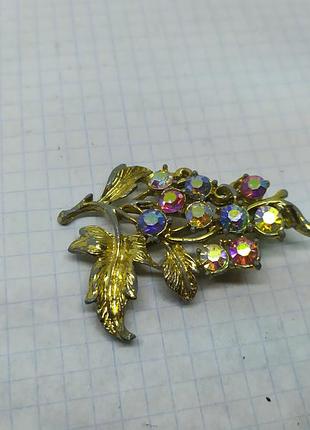 Брошь веточка 2