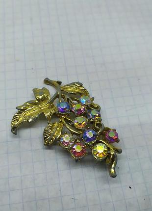 Брошь веточка 4