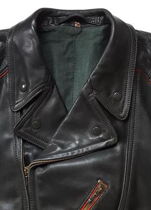 Раратетная ретро мото куртка косуха 40-х ww2 german horsehide leather jacket3 фото