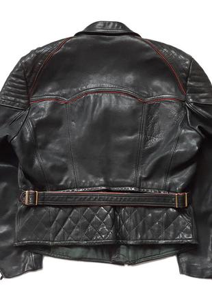 Раратетная ретро мото куртка-косуха 40-х ww2 німецький horsehide leather jacket7 фото