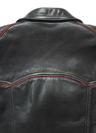Раратетная ретро мото куртка-косуха 40-х ww2 німецький horsehide leather jacket9 фото