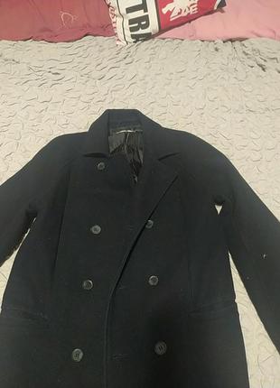 Пальто классика,шерсть , размер м2 фото