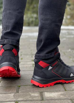 Adidas terrex шкіряні зимові черевики адідас терекс6 фото