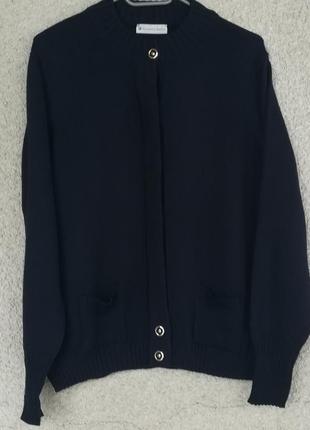Напіввовняний кардиган кофта жіноча roberto sarto виготовлений в італії