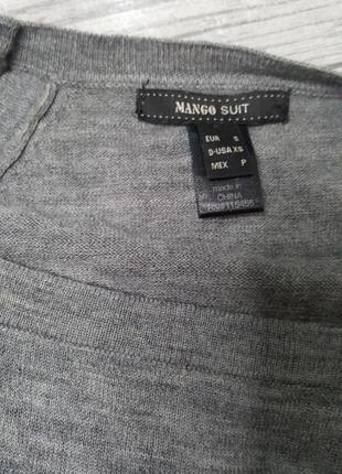 Вишиванка светр, джемпер реглан пуловер mango 4