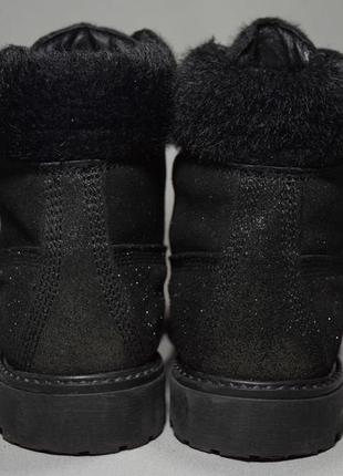 Lumberjack river ботинки зимние женские кожаные. италия. оригинал. 38 р./ 24.7 см.4 фото