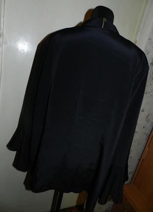 Нарядная,женственная,чёрная блузка,расшитая бусинами,большого размера,creation atelier4 фото