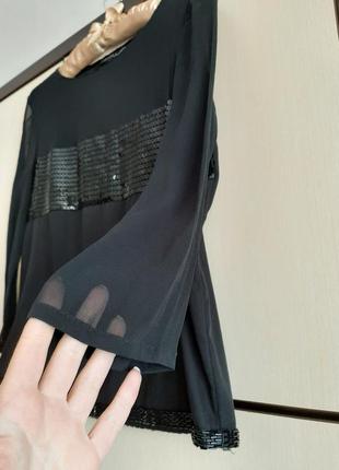 Шелковая шерстяная блуза marc cain3 фото