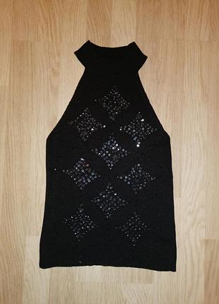 Гольф з відкритими плечима, без рукавами